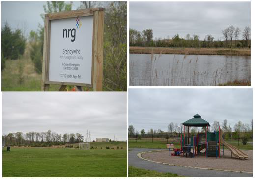 The NRG Brandywine Coal Ash Landfill was constructed adjacent to North Keys Community Park, the only community park in Brandywine. Fugitive dust emissions leaving the landfill stand to expose adults and children to particulate matter, ultrafine particles, and toxic metals (including lead, arsenic, mercury, polycyclic aromatic hydrocarbons (PAHs), silica dust, and radioactive particles).