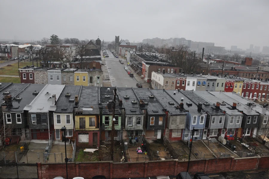 Community disinvestment in some of Baltimore low-income neighborhoods has created breeding grounds for mosquitoes.