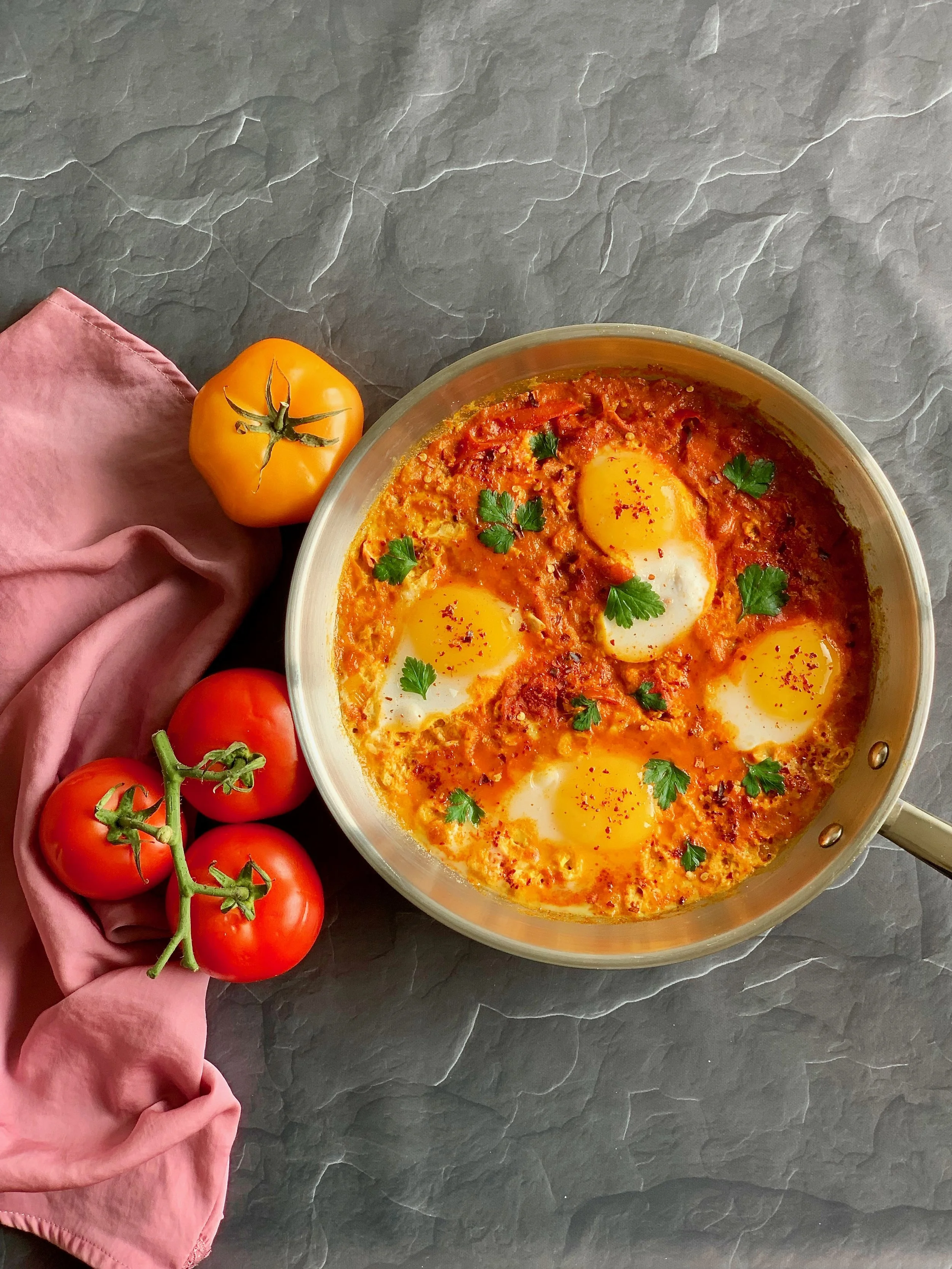 Duck Eggs in Purgatory — Crimson Chilis