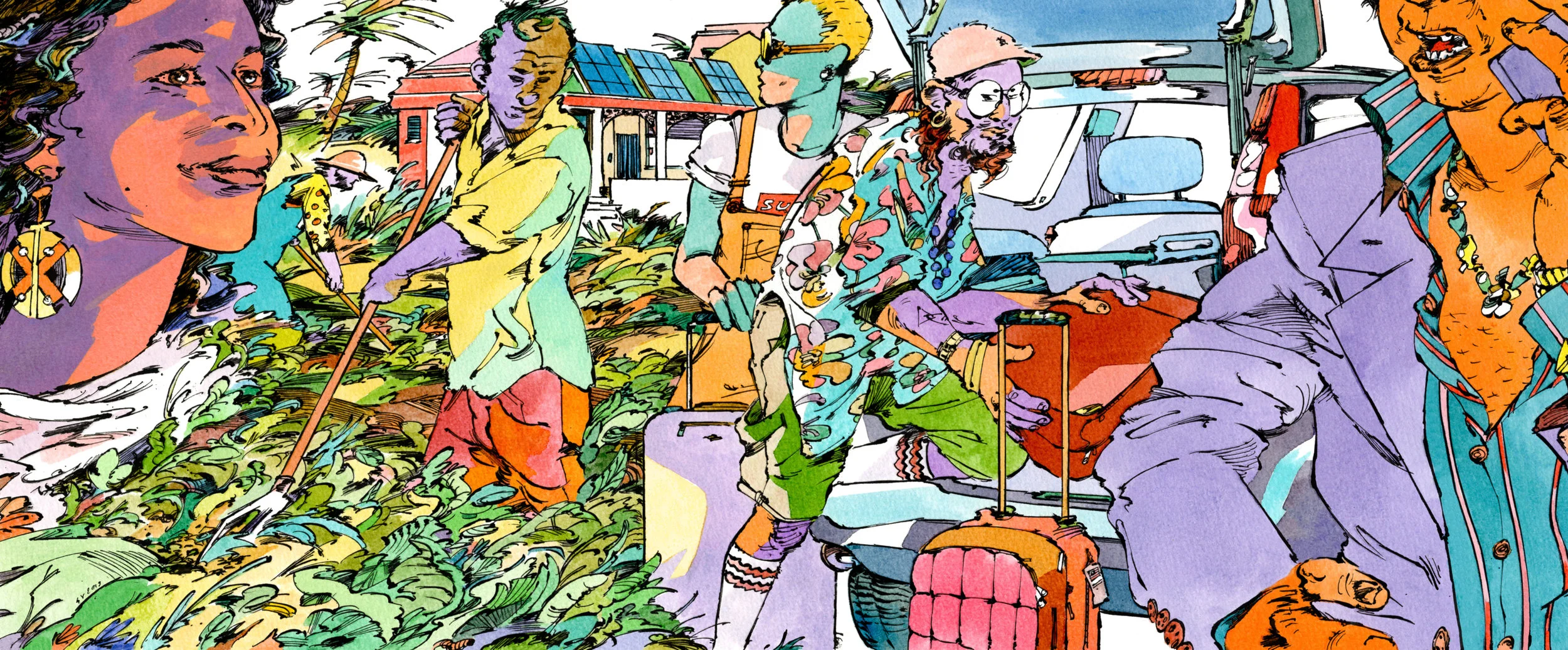 Coinbros In Puerto Rico — Sam Vanallemeersch Draws For You