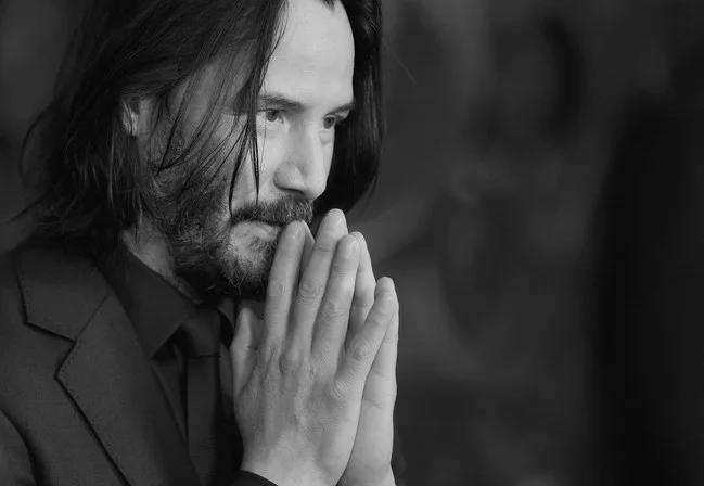 Keanu Reeves is aware of his celebrity status, but doesn’t take advantage of it, and he’s generous but careful with his presence. Photograph by Karwai Tang / Getty