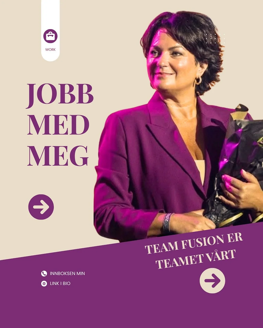 Send meg en DM. Jeg leter alltid etter likesinnede som er l&aelig;revillige, lysten p&aring; endring og liker tanken &aring; jobbe som team. 

Sammen kan en flytte fjell, alene flytter en sten for sten. 
Vi lever, s&aring;vidt vi vet, kun denne ene g