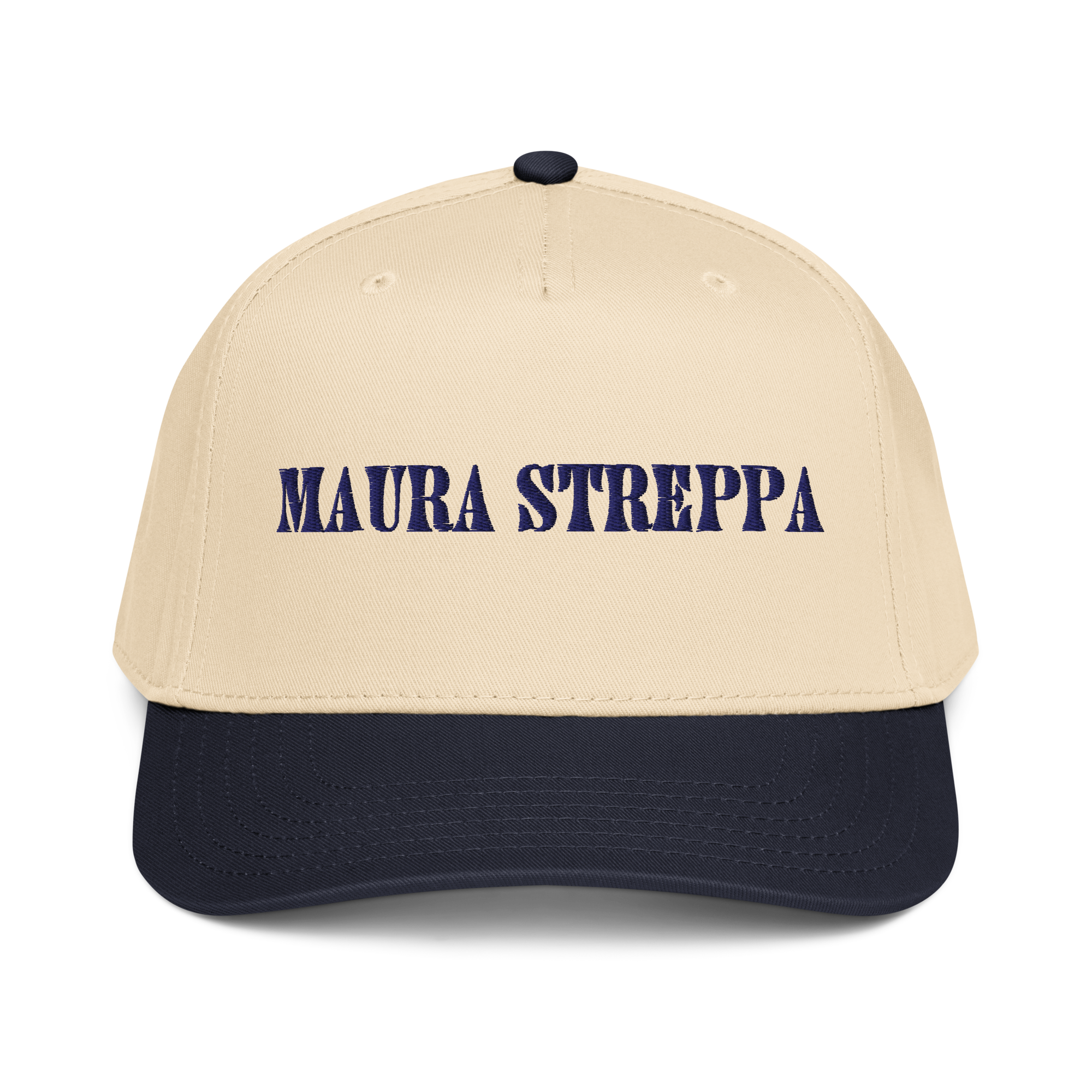 5-panel-mid-profile-baseball-cap-navy-natural-front-68d6b0221f3d1.png