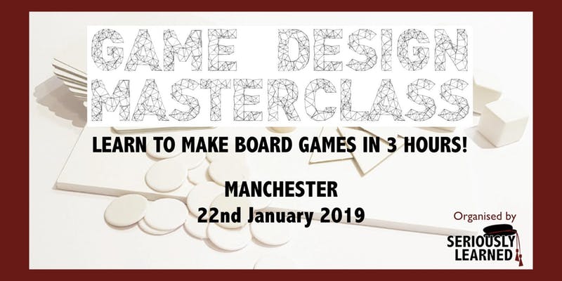 Game Design Masterclass: Design your own card or boardgame in 3 hours!