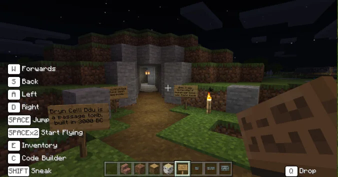 Archaeology and Gaming: The Bryn Celli Ddu Minecraft Experience