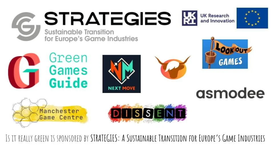 Is it really green? Video from UK Games Expo panel