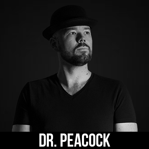 Dr. Peacock + Tekst.png