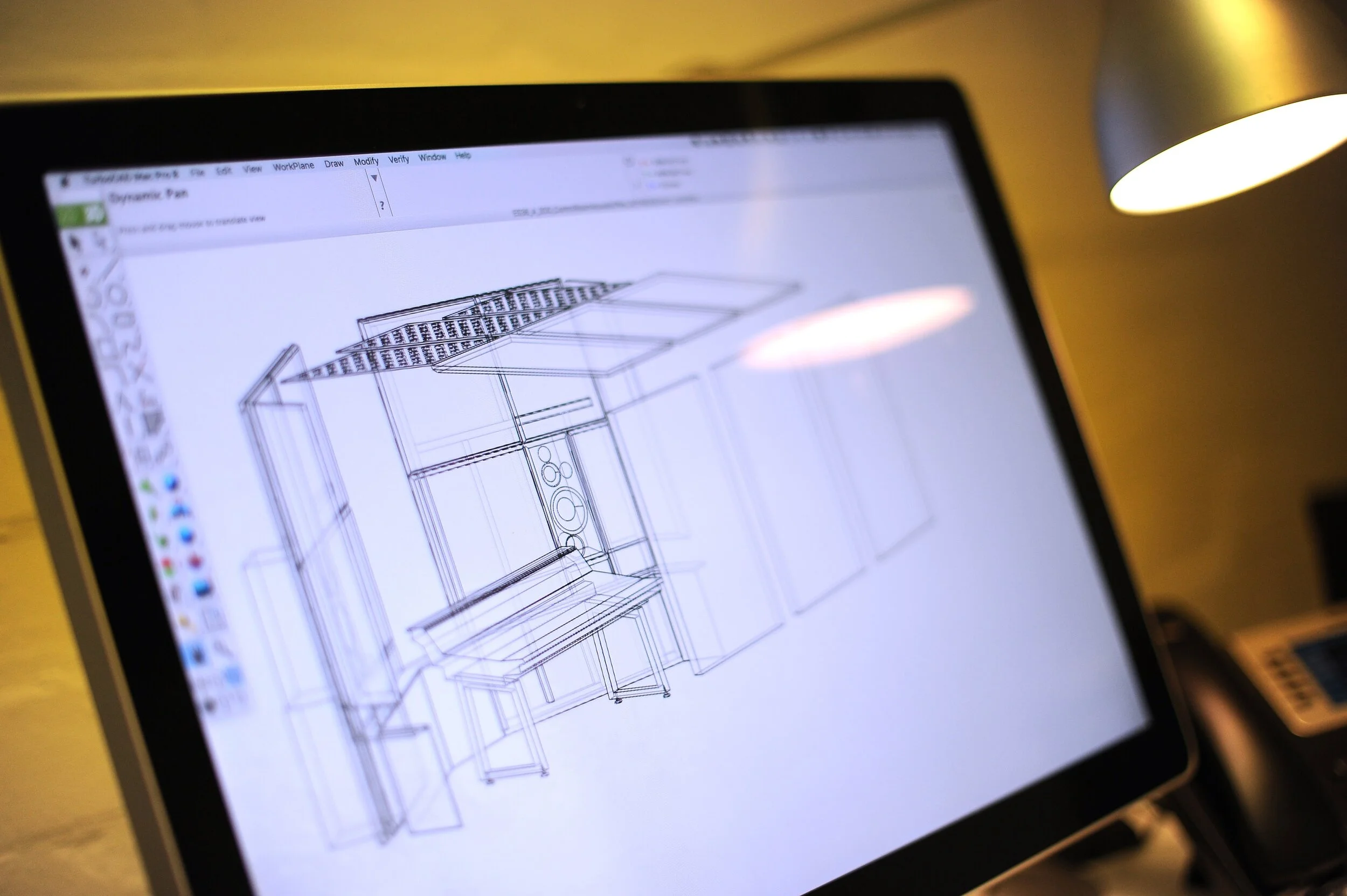 Recording Studio Designer's Display