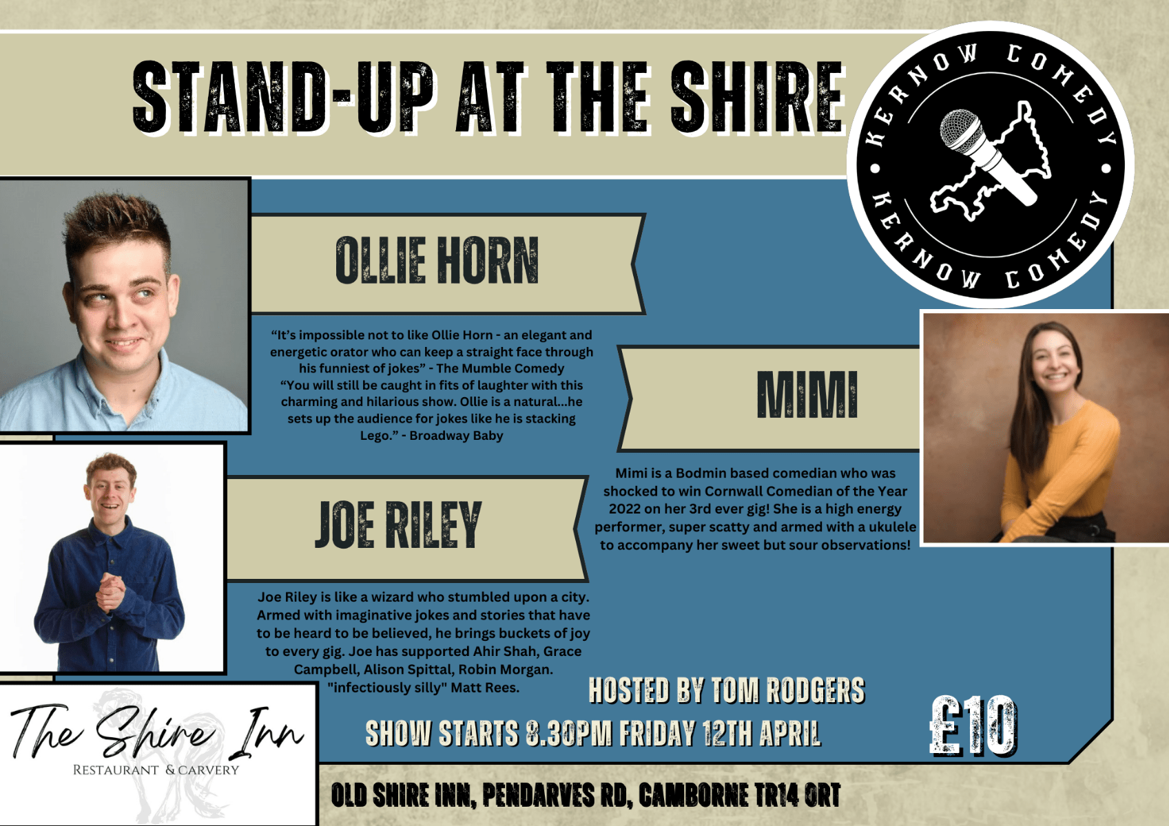 Comedy Night at The Shire Inn