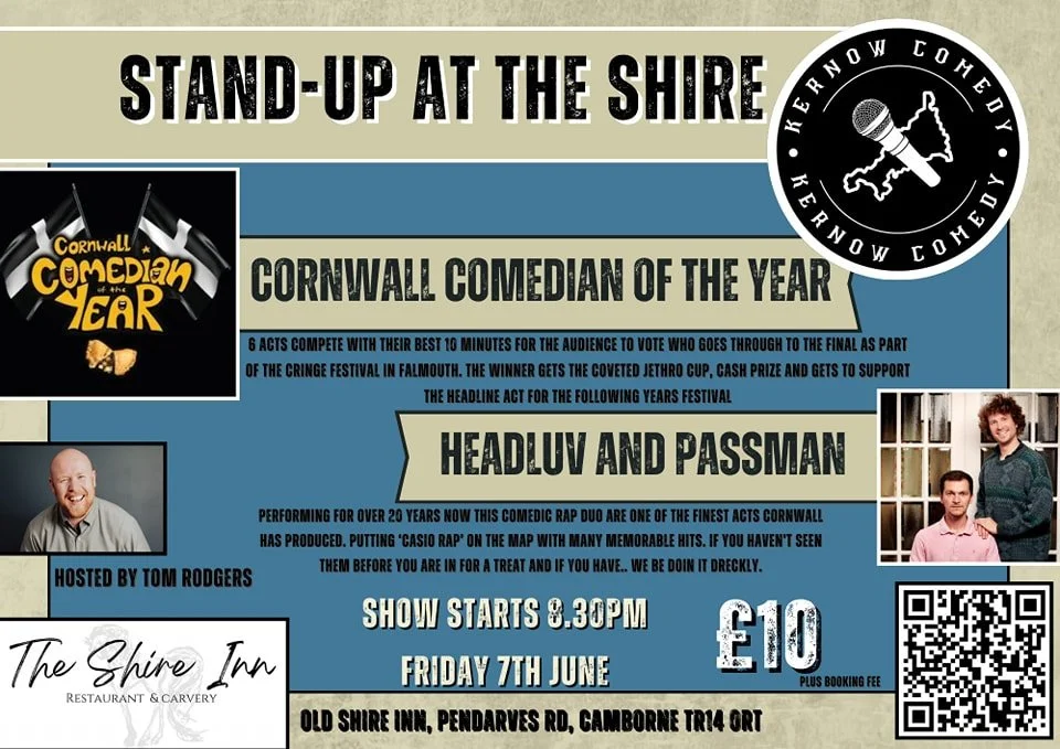 Cornwall Comedian of the Year!