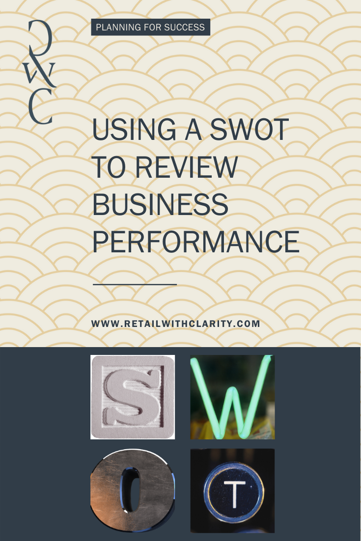 Using a SWOT to review business performance — Retail With Clarity ...