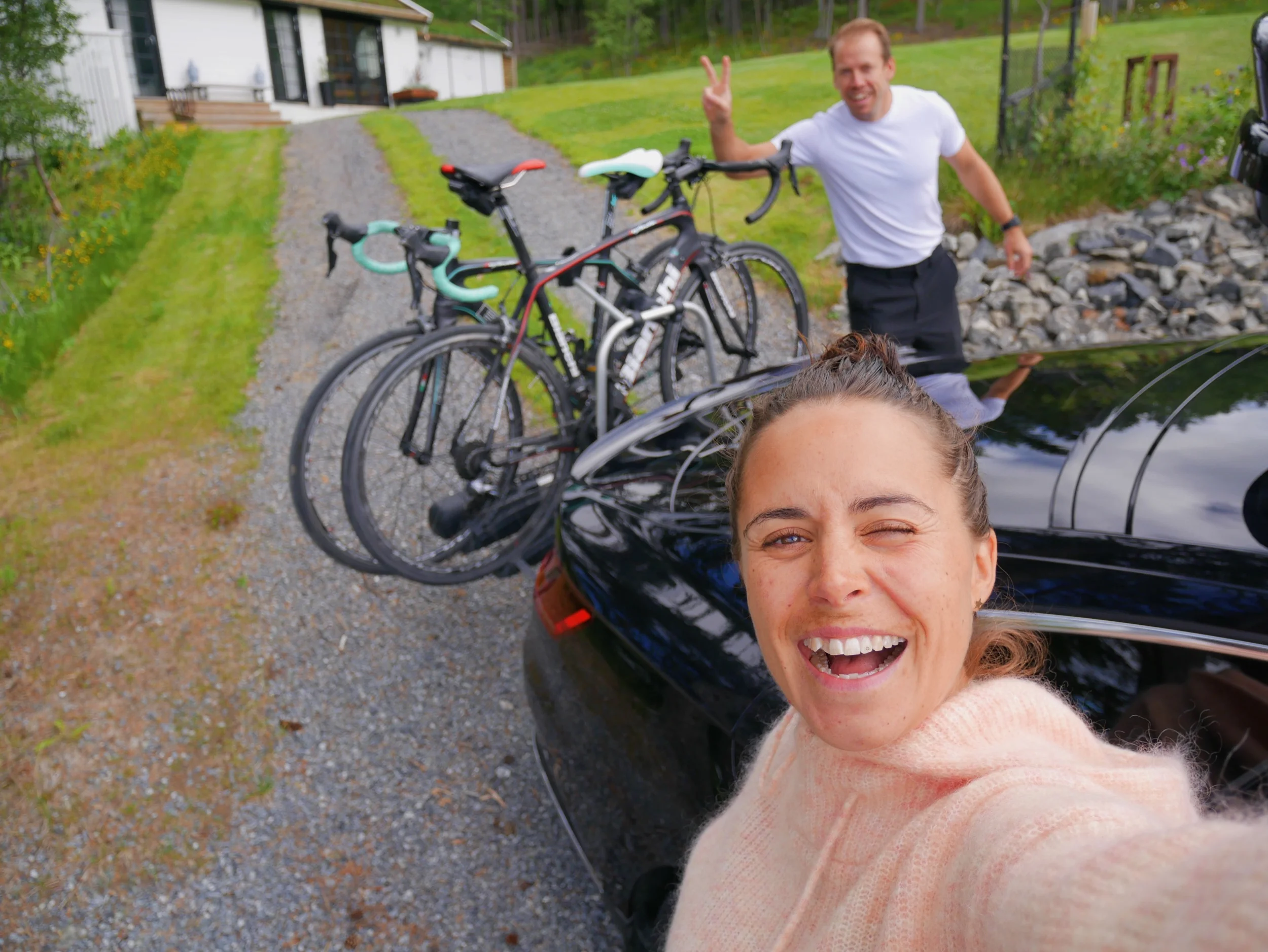 Redo att lämna ett litet chilly Frösön