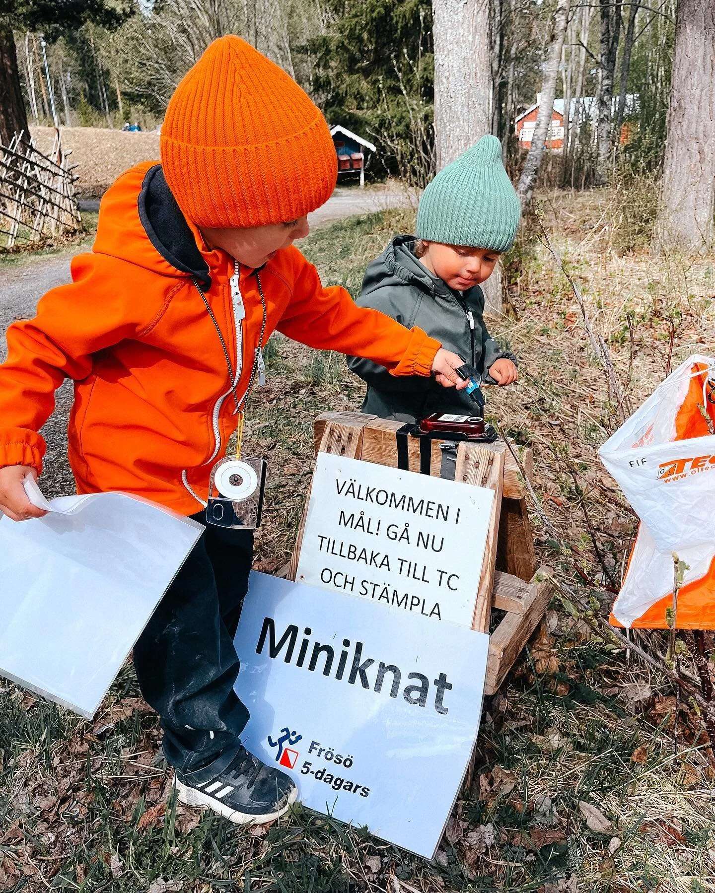 Orienteringspremi&auml;r! hitta v&auml;l dom flesta kontrollerna iaf🥳