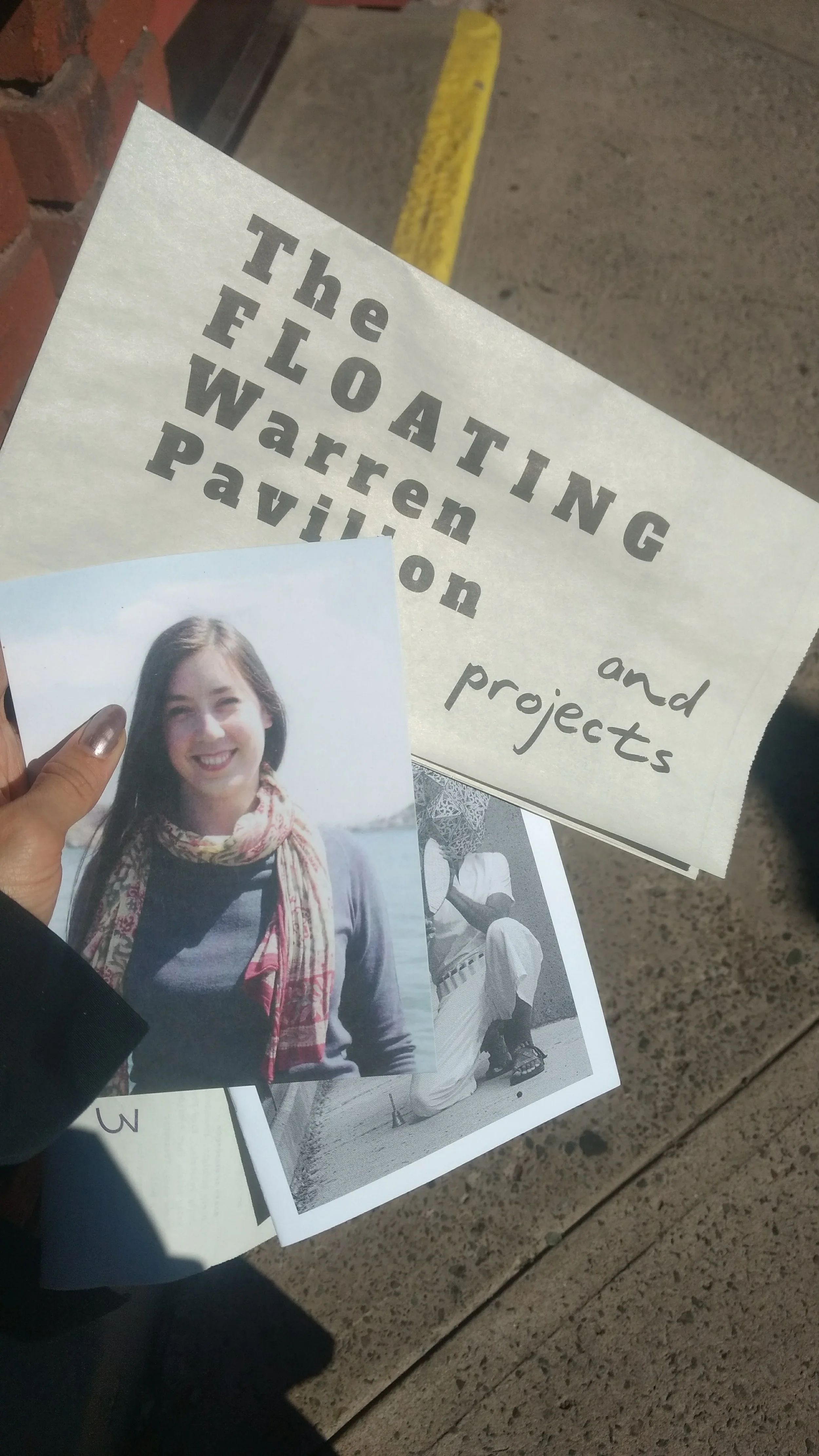 Les matériaux imprimé distribués à Flottille comprenaient une dédicace à Mary MacDonald. Photo: Amanda Shore