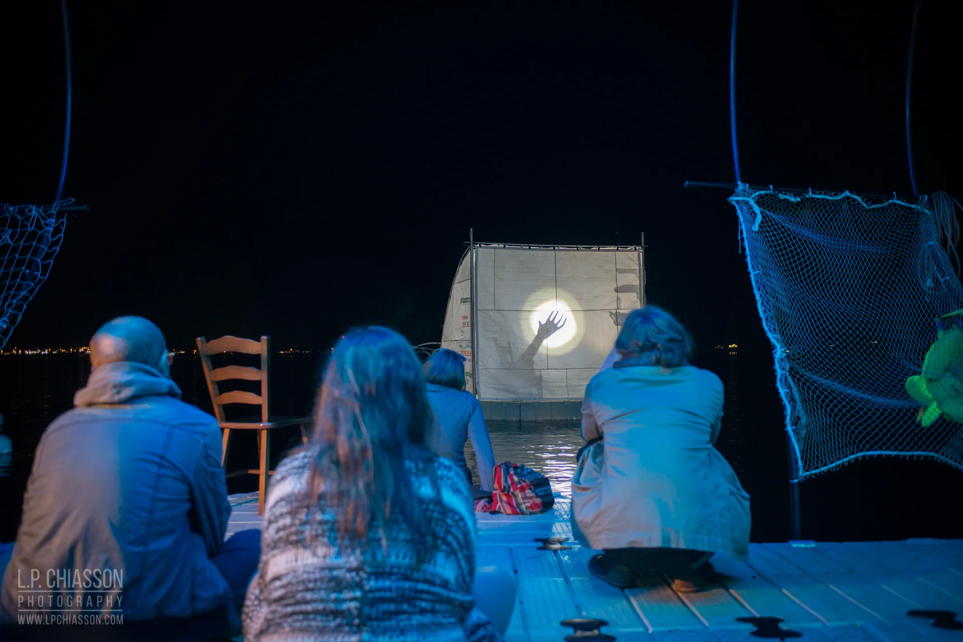 Floating Warren Pavilion. Photo: LP Chiasson & Festival Inspire.