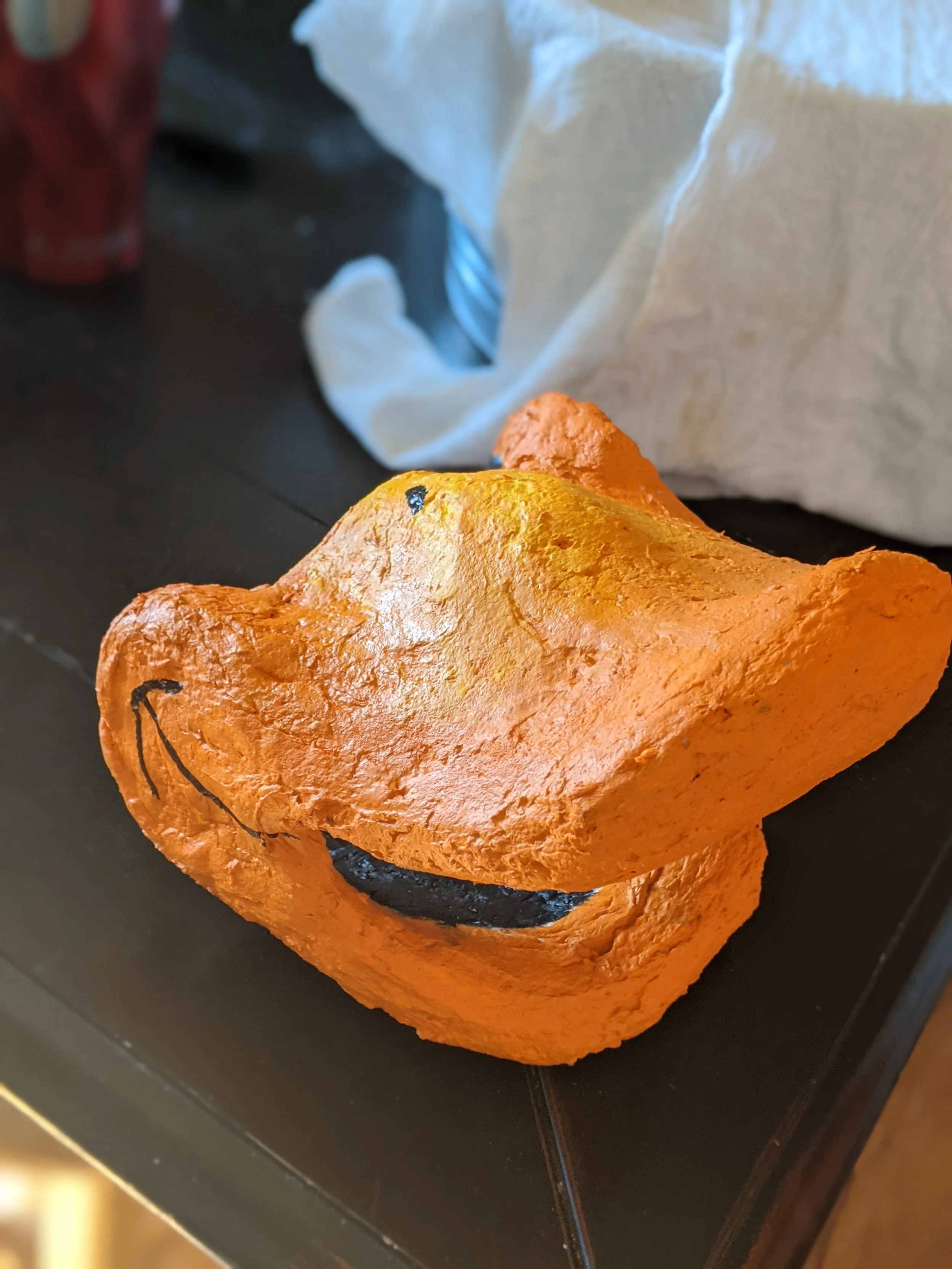 How to Make Masks  and Animal Sculptures with Paper Mache Clay