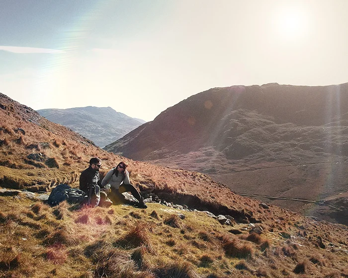 Using a drone can also allow you to introduce more images of interactions, and can work as a flexible way to photograph you on your adventures in a way you’d never have been able to otherwise.