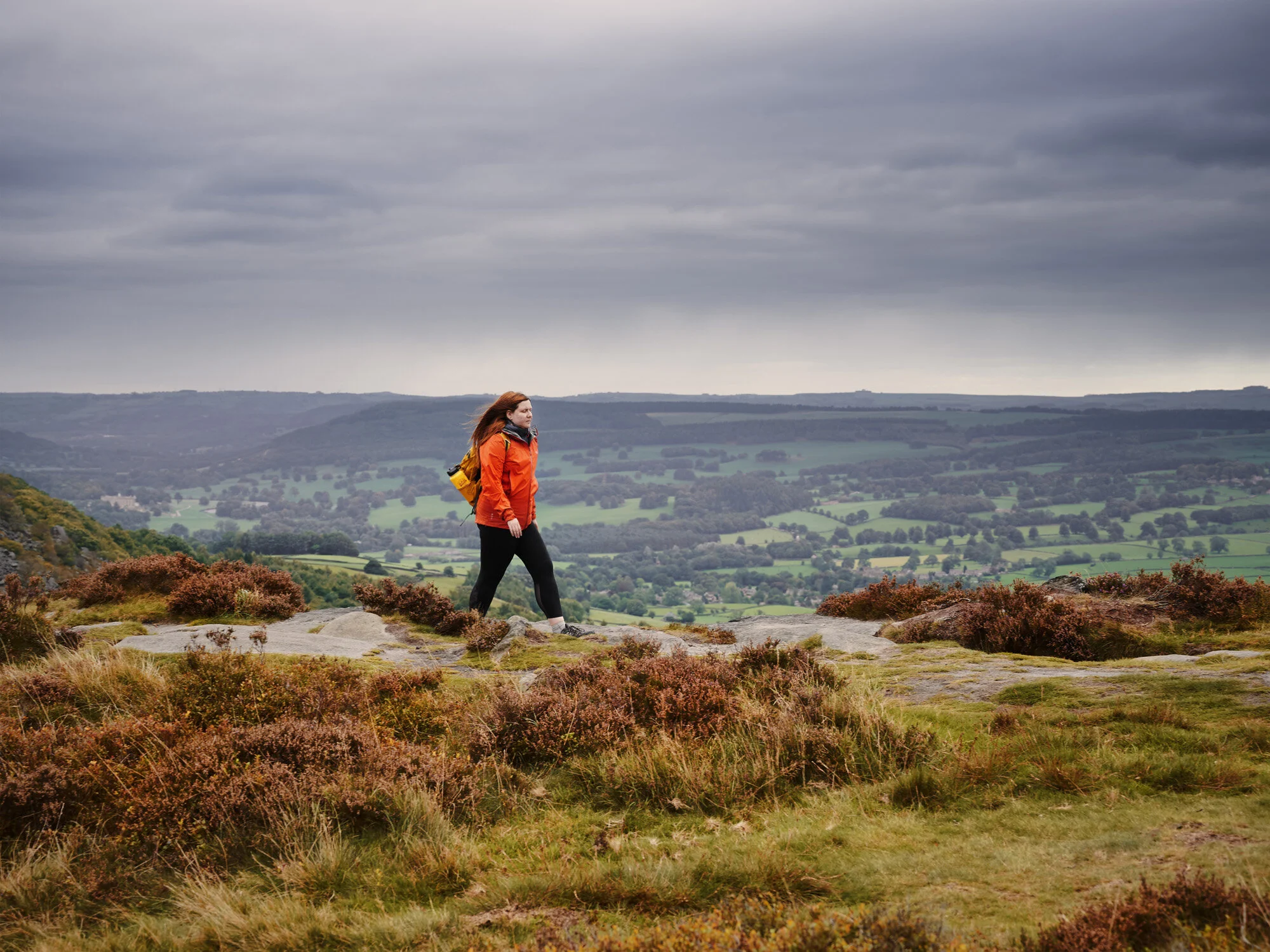 hiking with a bad back