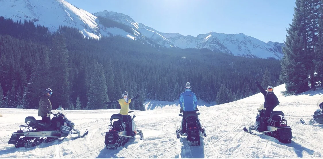 Alta Lakes Snowmobile Tour