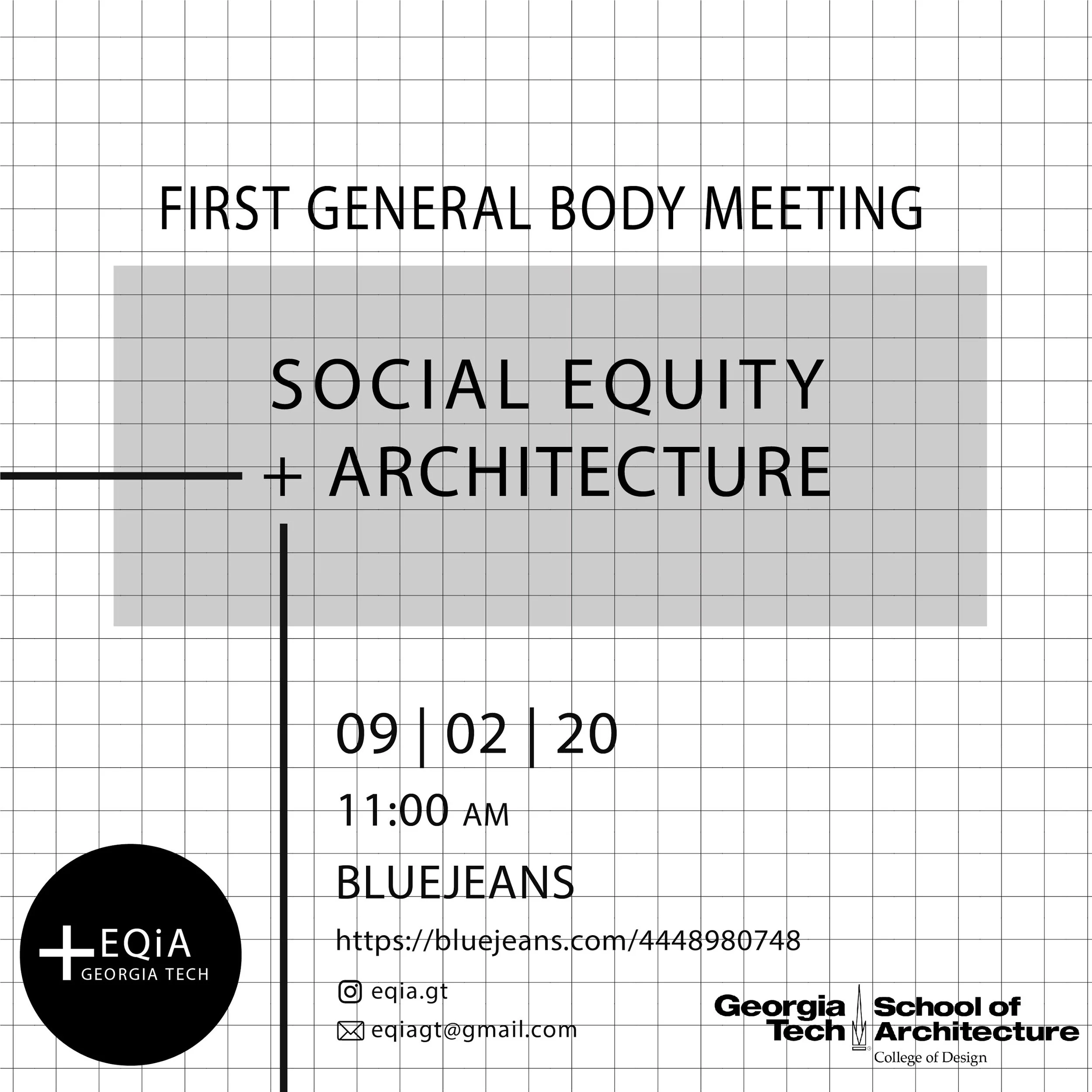 First General Body Meeting 