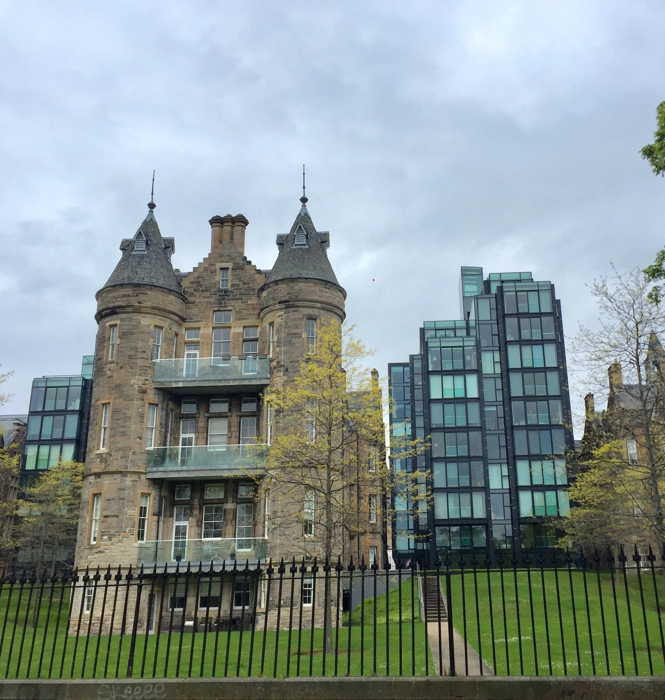 Figure 1. Old meets new in Edinburgh