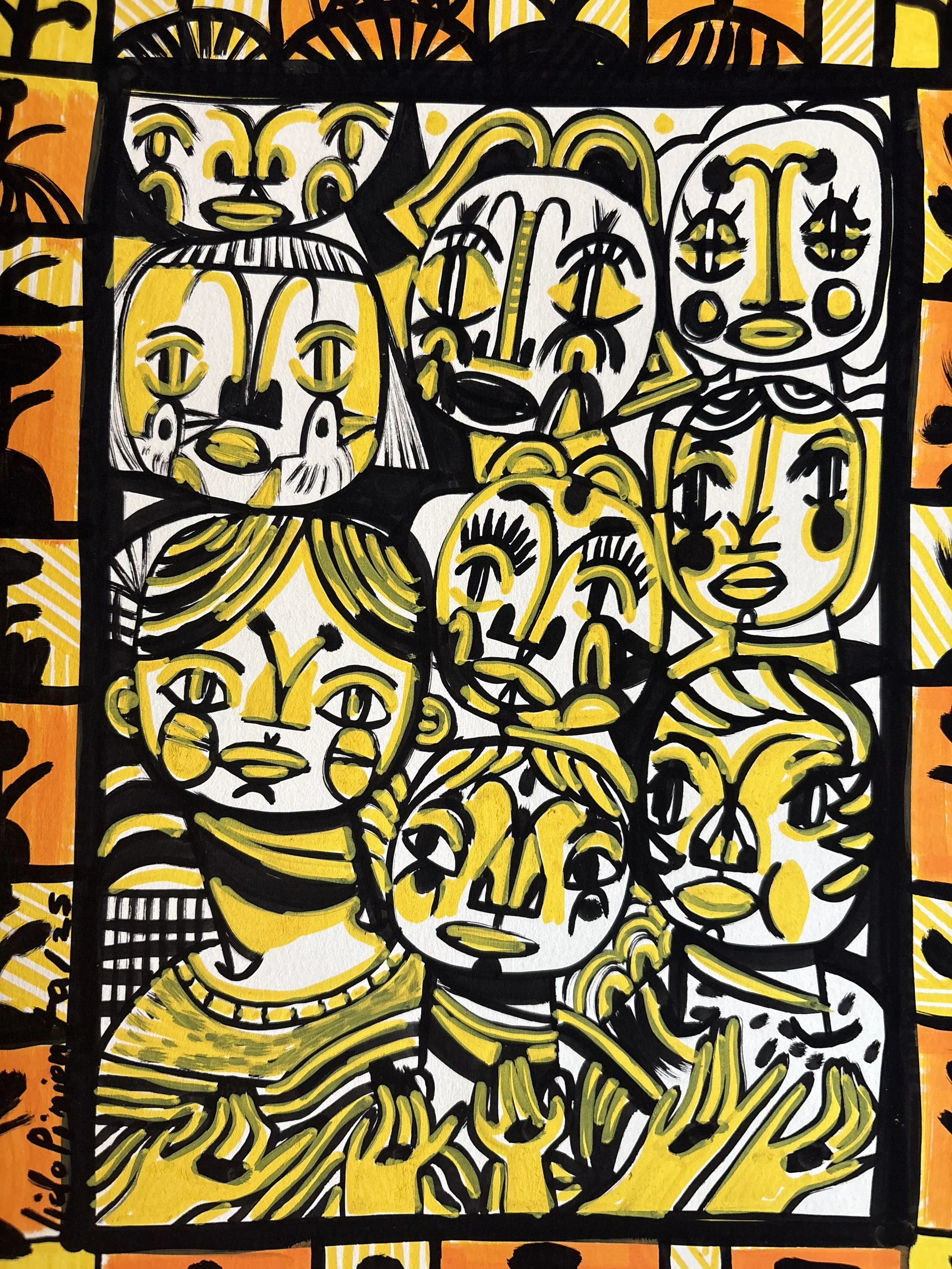 tiled drawing yellow and orange .jpg