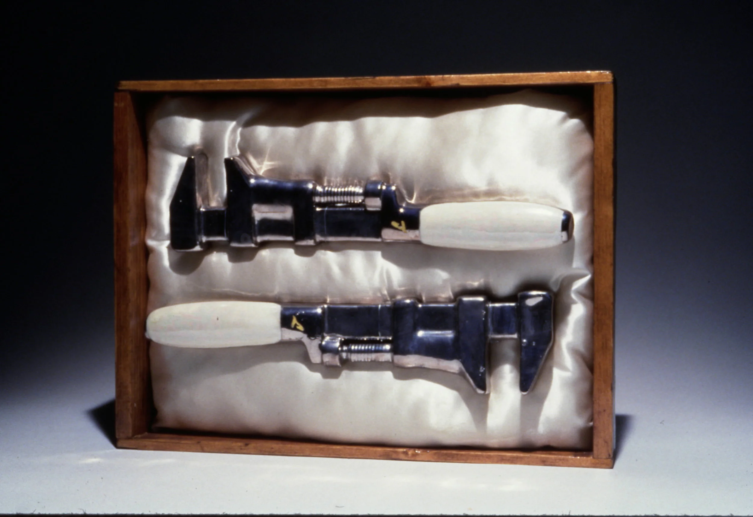 Pearl-Handled Dueling Monkey Wrenches