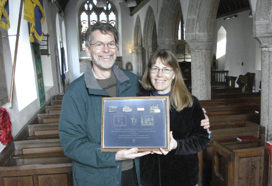 And here we are, reunited at last with the plaque.