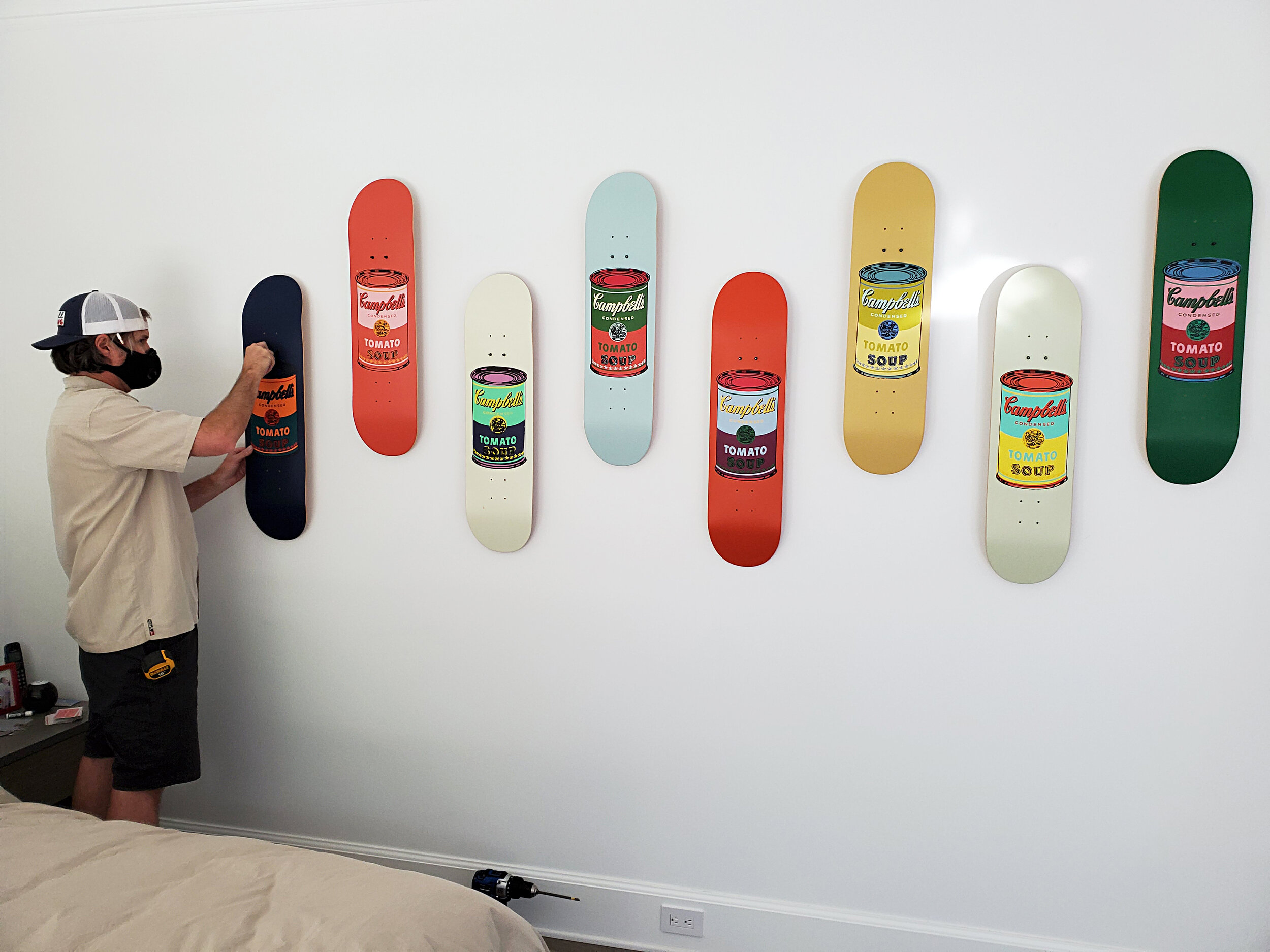 Andy Warhol Soup Can Skateboard Collection
