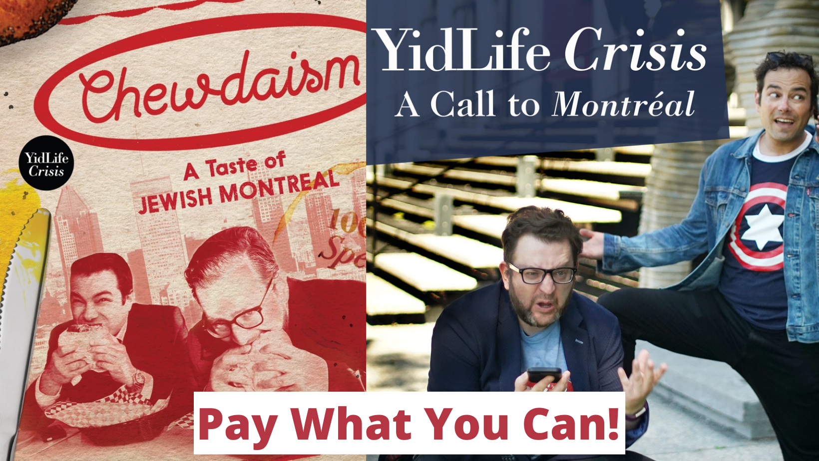 Pay What You Can to stream CHEWDAISM and A CALL TO MONTREAL