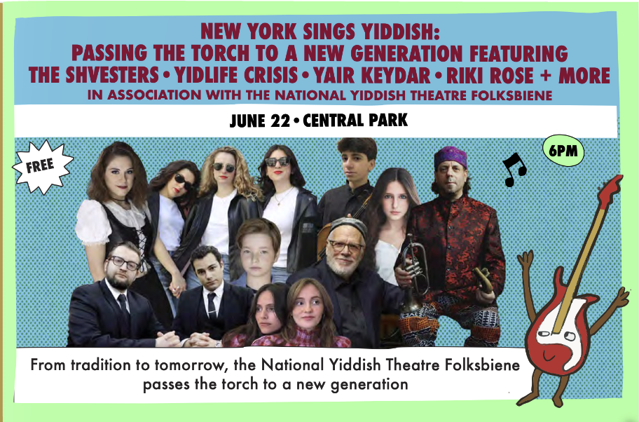 New York Sings Yiddish at Central Park SummerStage