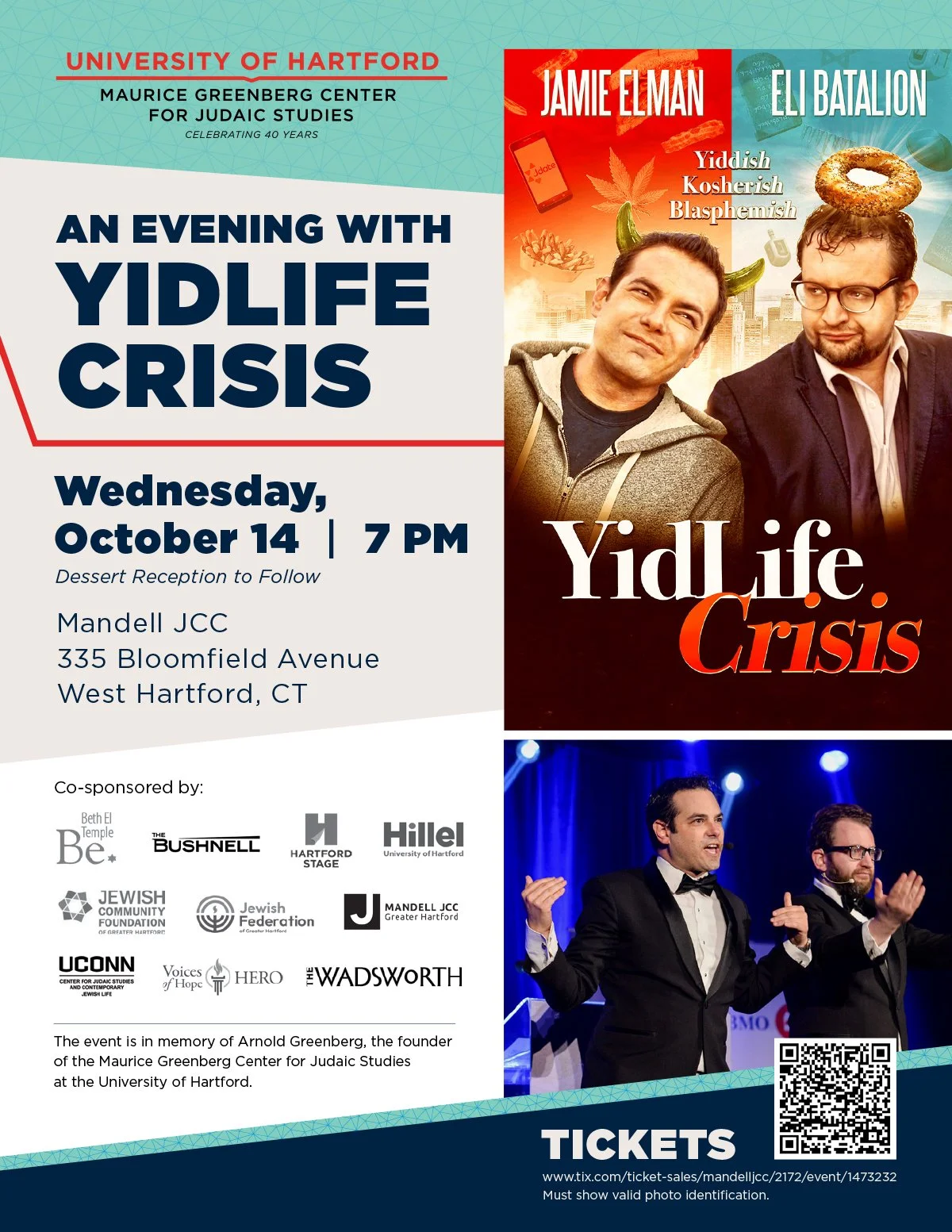 Hartford, CT - An Evening with YidLife Crisis