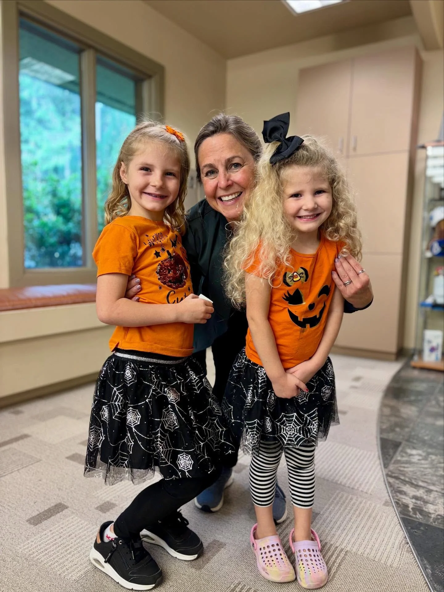 Our favorite kind of double trouble π§‘ππ€ #Invisalign #Johnsonlinkortho #Johnsonlinkorthodontics #Braces #Loveyoursmile #JLOrtho #Upgradeyoursmile #Bestorthoaround #happyhalloween #toocutetospook