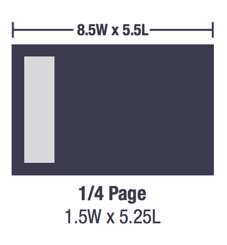 1/4 Page Ad - Specify Section 