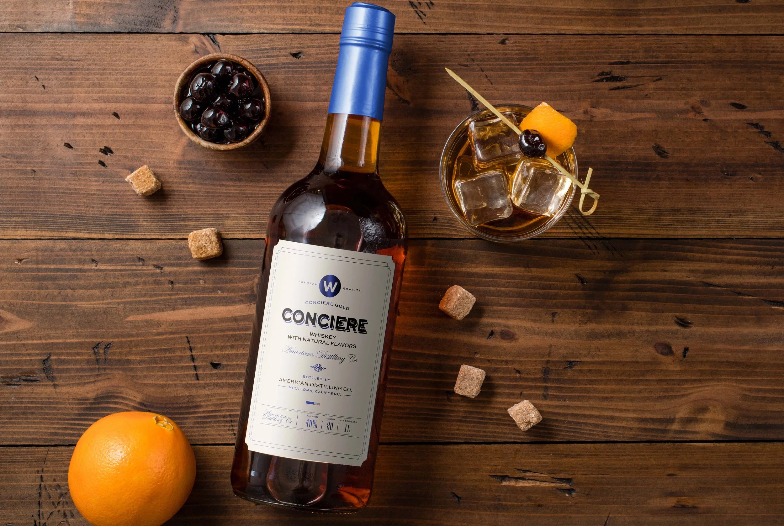 Whiskey Conciere — Conciere Premium Well Spirits