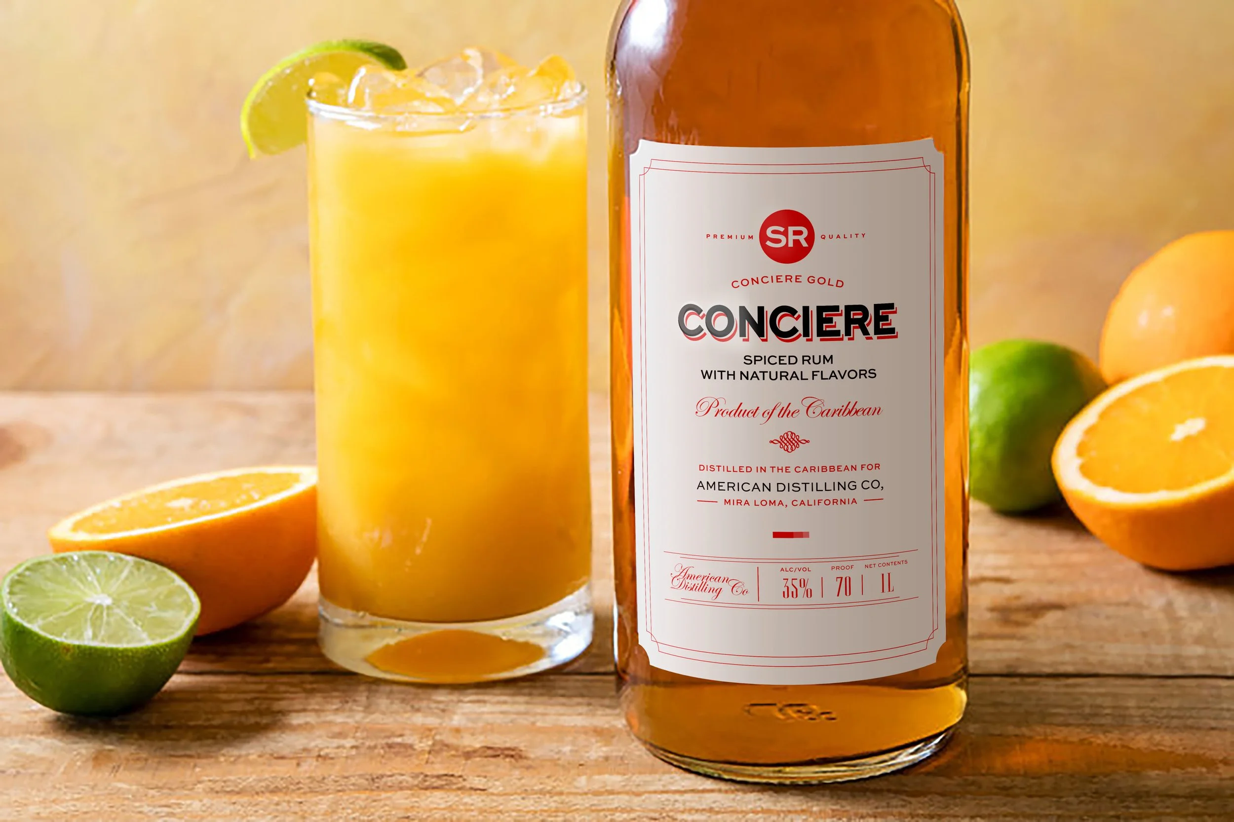Rum Conciere — Conciere Premium Well Spirits