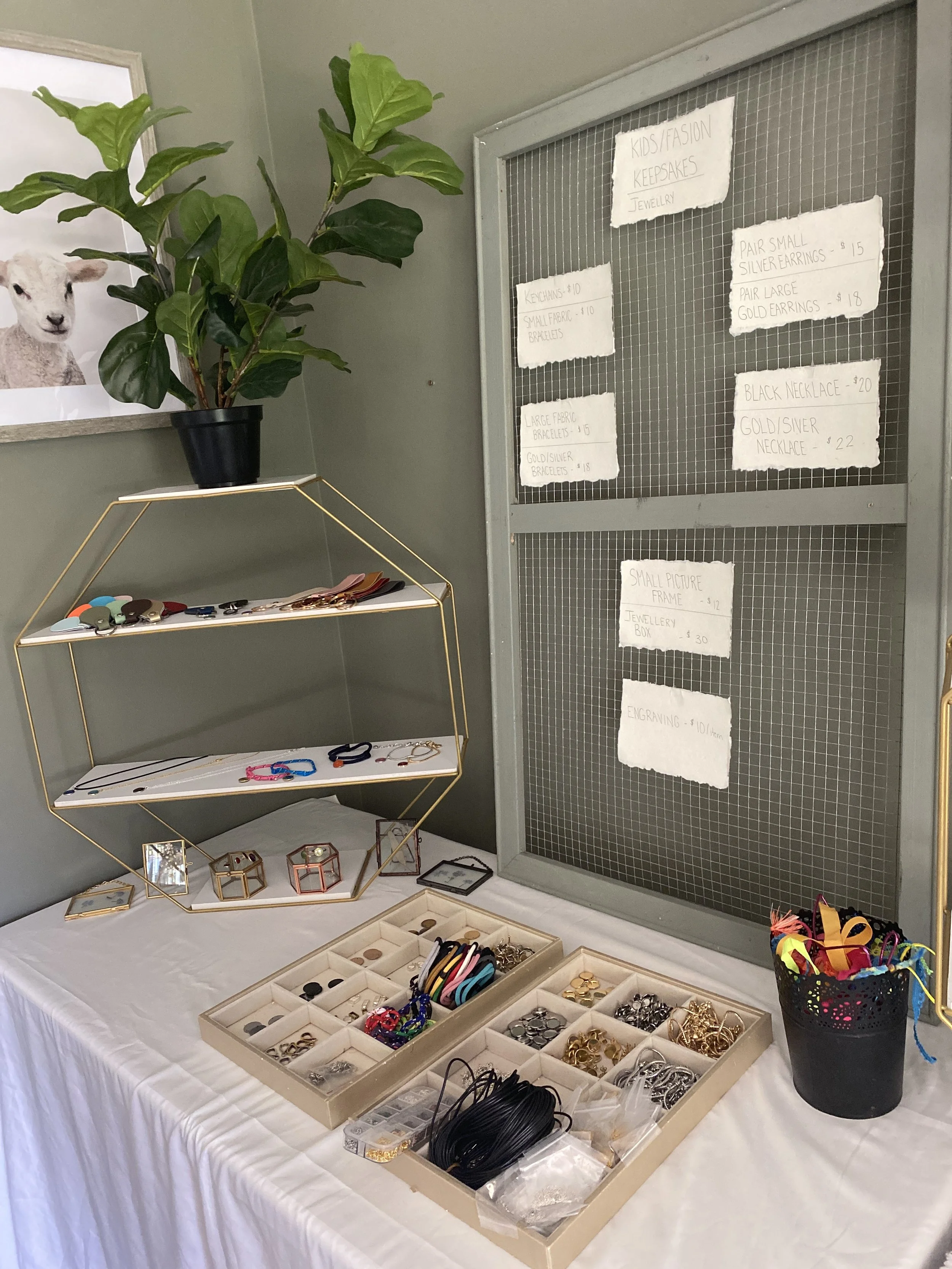 Create a personalized keepsake of your choice!