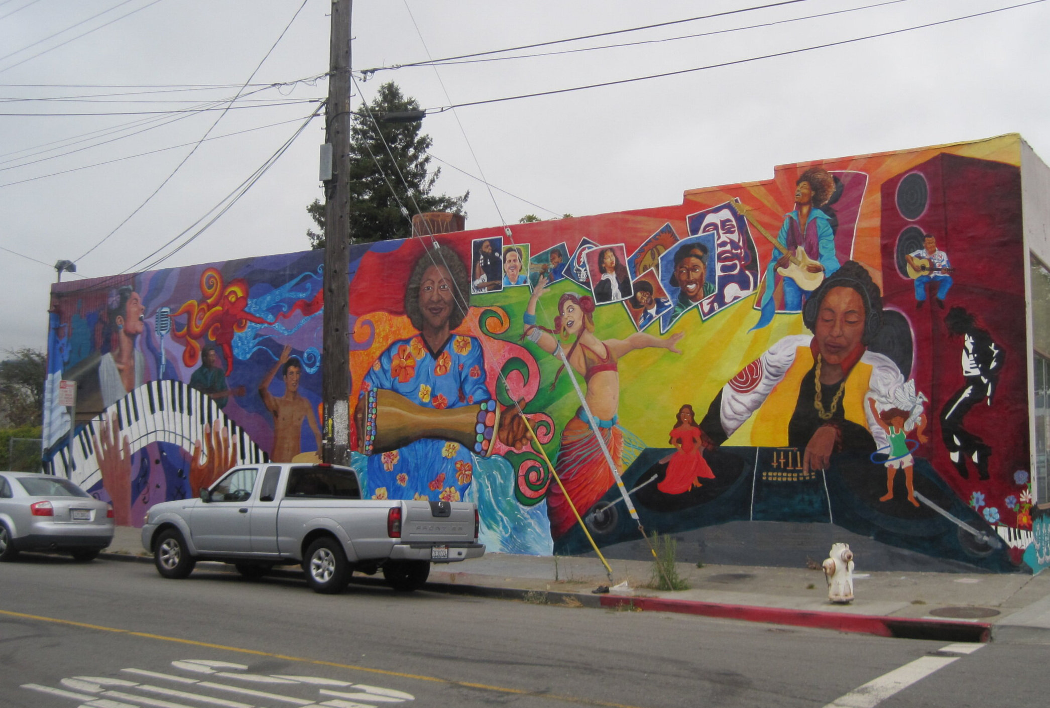 Painted by well-known Berkeley activist-muralist Edythe Boone and Youth Spirit Artworks prior to GHA’s development of the property, the mural along Ellis St. was preserved in recognition of the rich cultural history of the community.