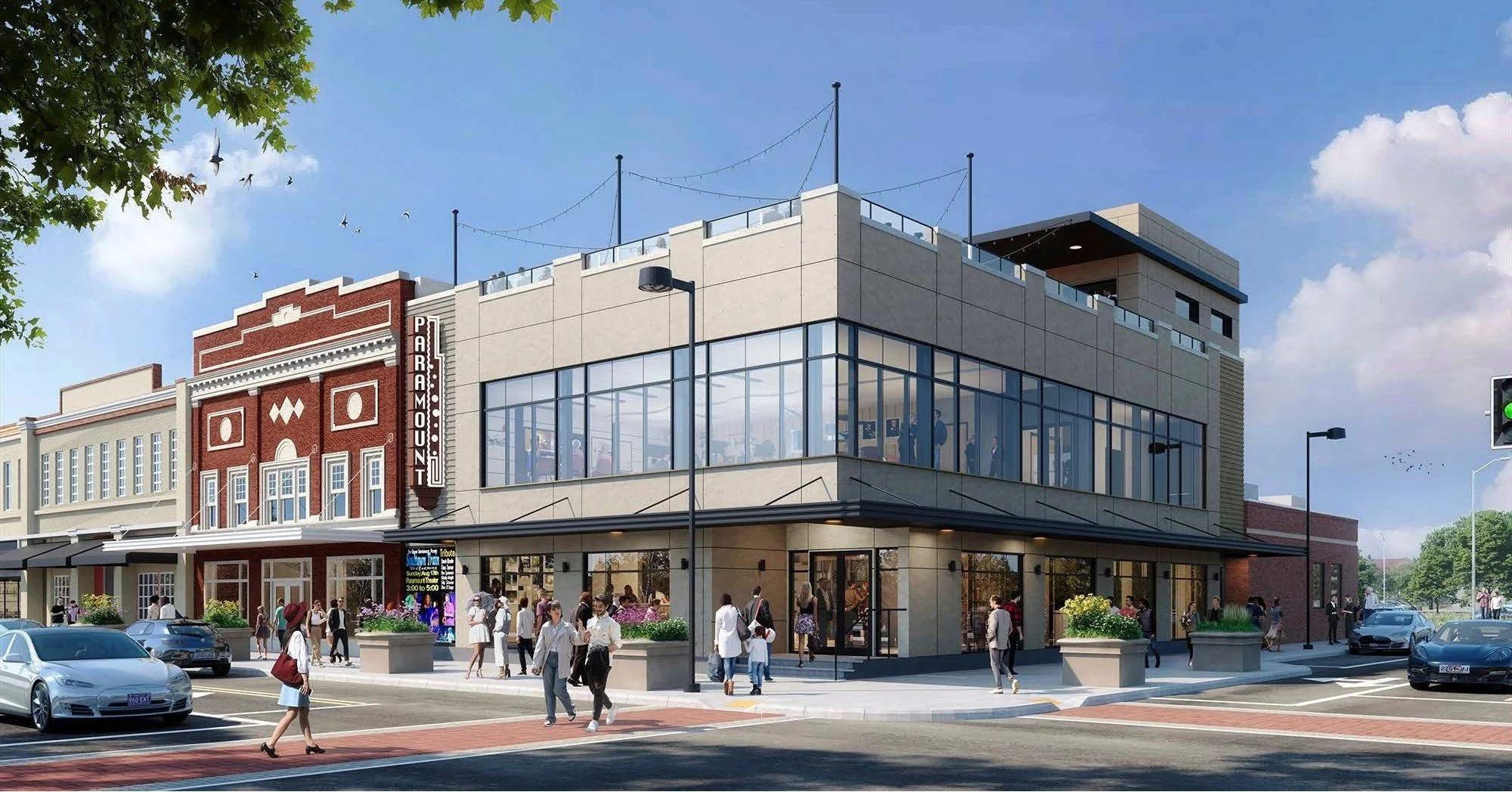 Big things are happening in downtown Burlington 👀

Here&rsquo;s a first look at the Paramount Theater Expansion, now under construction.

First opened in the late 1920s, this historic theater is stepping into its next chapter with two new floors and