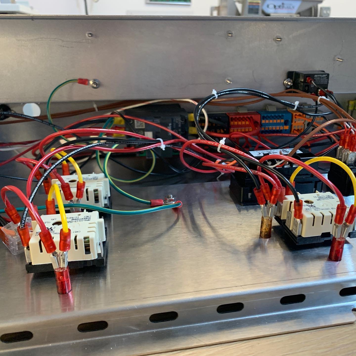 Party in the back, business in the front. Prototyping the control box for this new appliance we are developing. #mullet #industrialdesign #productengineering #electricalengineering #productdevelopment #atlanta