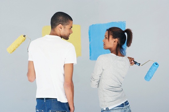 What kind of paint can give you the sense of satisfaction?