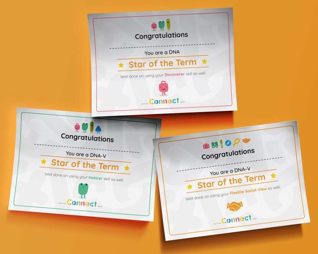 At the end of each half-term, we have a celebration! This lesson highlights the children's achievements over the past 5 weeks, and DNA-V 'stars' get a certificate for their success in one key DNA-V skill⠀
.⠀
.⠀
.⠀
#connectpshe #wellbeingfromthewordgo