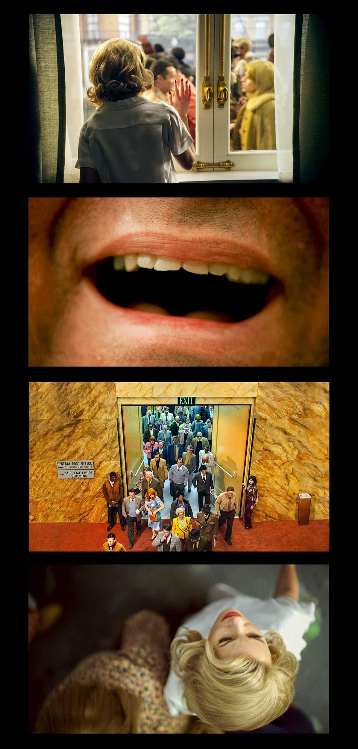   Face In The Crowd   Filmstrip #7,  2013 23 x 48 inches 