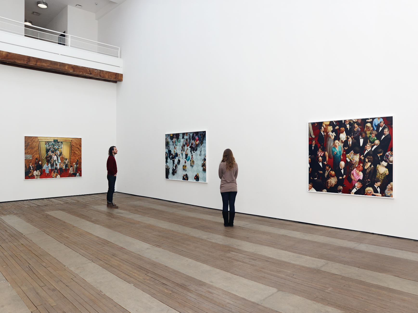   Face in the Crowd  Installation View: Lehmann Maupin, New York (Chrystie Street), 2014.  