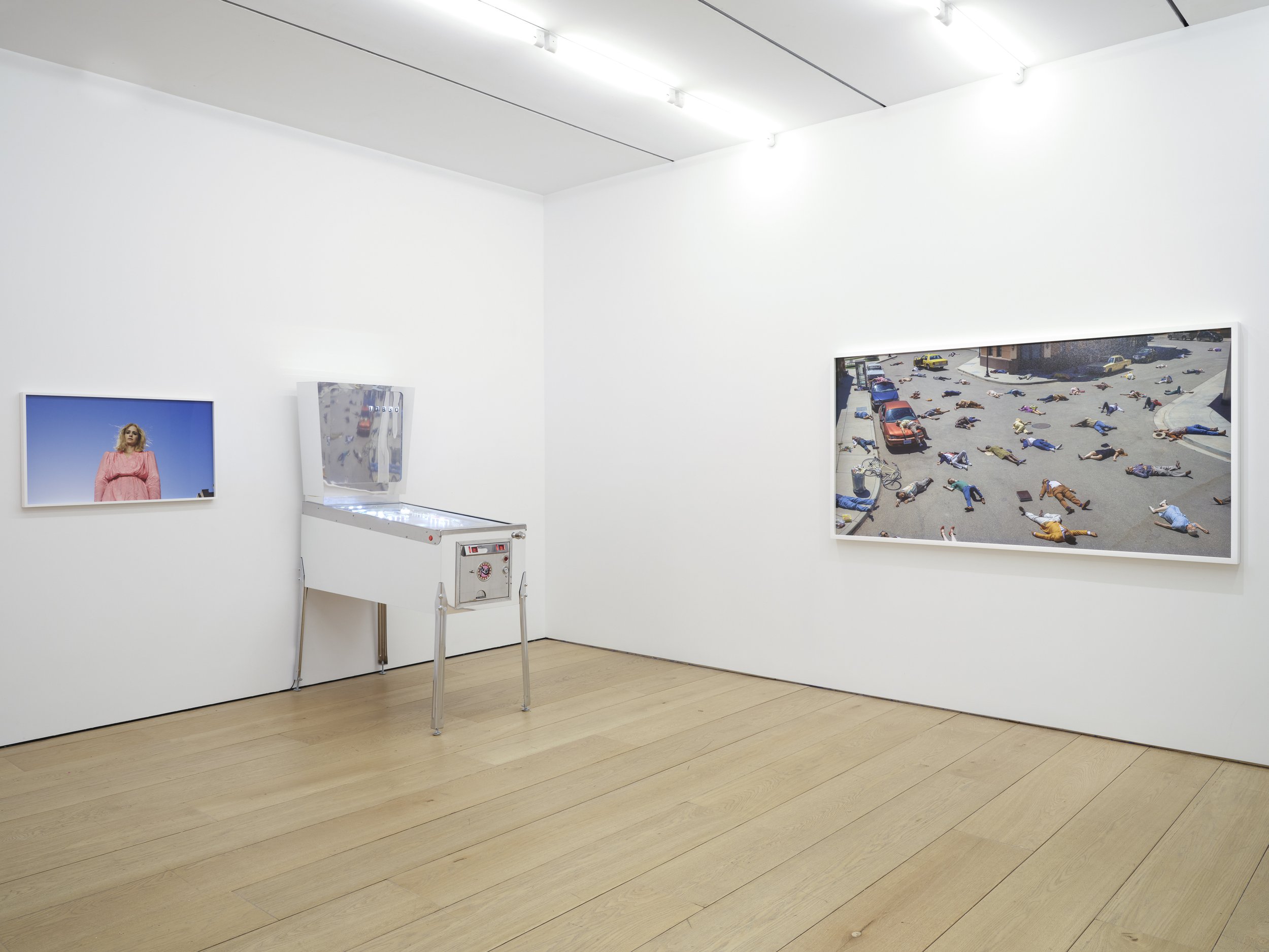   Part Two:  Run   Installation view. Lehmann Maupin New York, January 2023.  