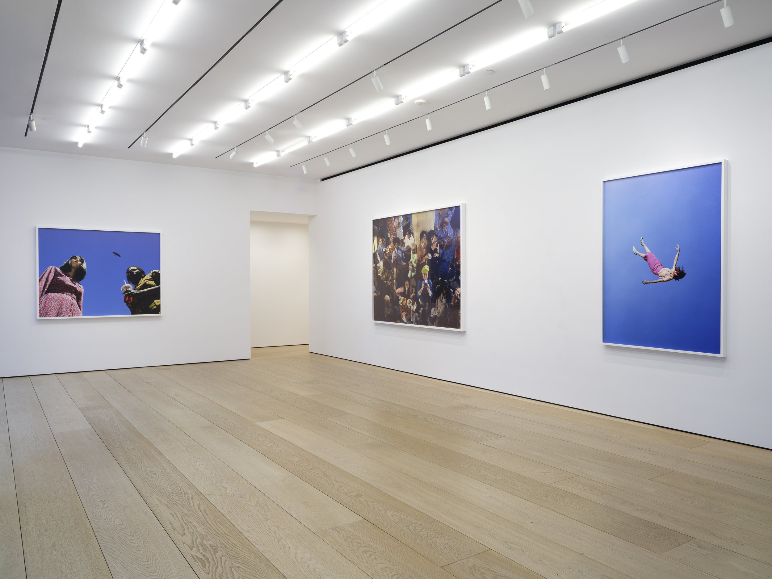   Part Two:  Run   Installation view. Lehmann Maupin New York, January 2023.  