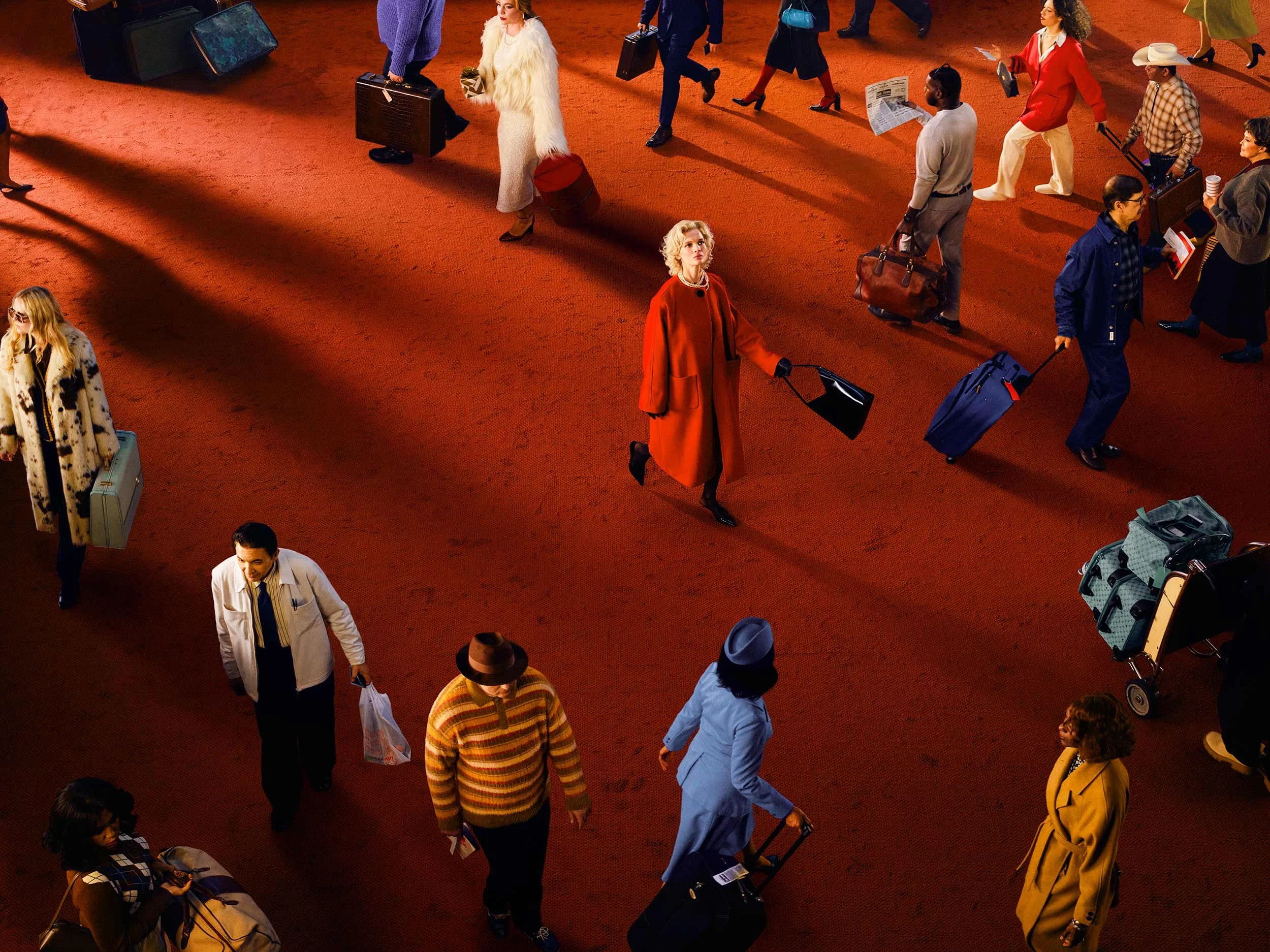   2025   Santa Monica Airport (Departure) , 2025 48 × 64 inches 