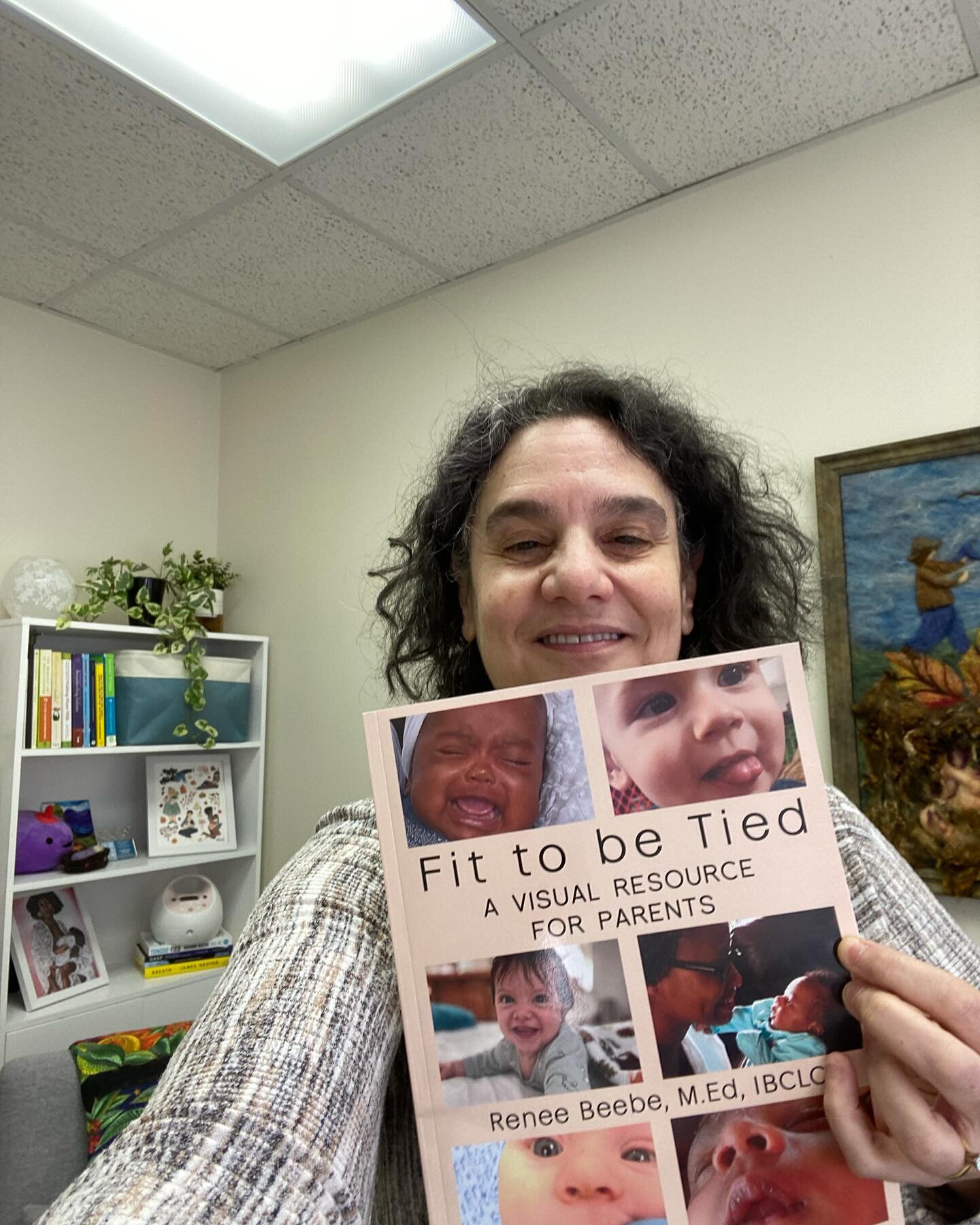 So excited to add this wonderful new resource to my office library! &ldquo;Fit to be Tied - a Visual Resource for Parents&rdquo; by Renee Beebe, MEd, IBCLC @second9months