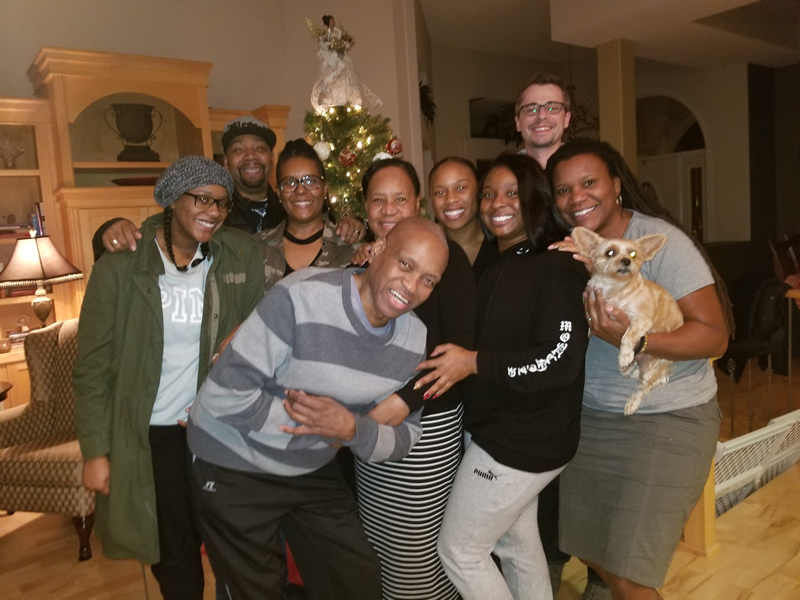  Christmas with Mom, Dad, Sisters, and Cousins 