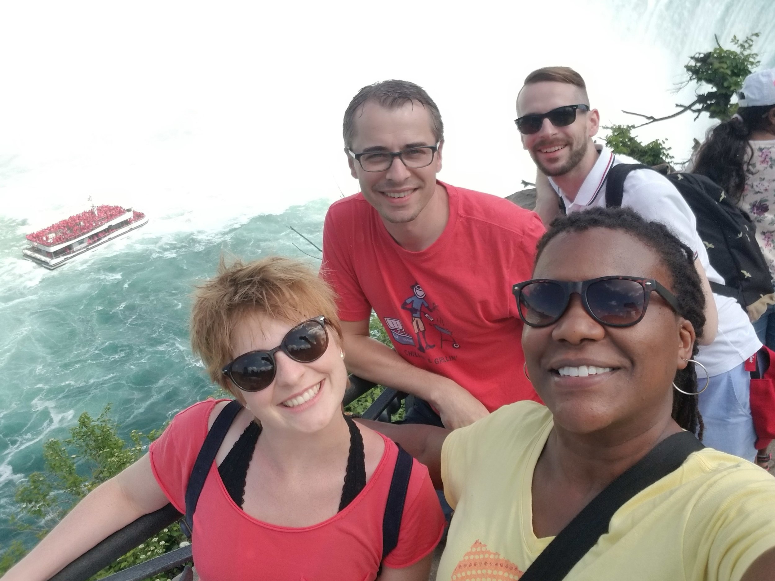  A trip to Niagara Falls with Yo’s brother and sister. 